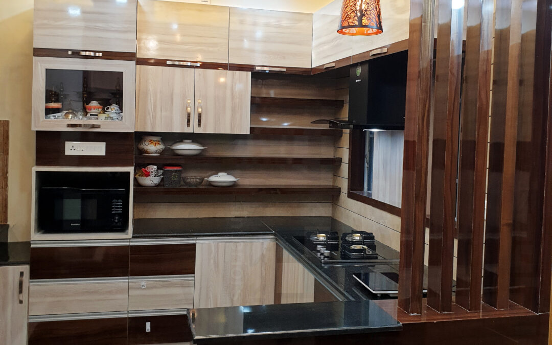 Stylish Modular Kitchen at Trivandrum