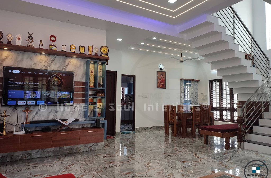 Interior Designing & Execution (Custom Designed) at Vellanadu (Trivandrum)